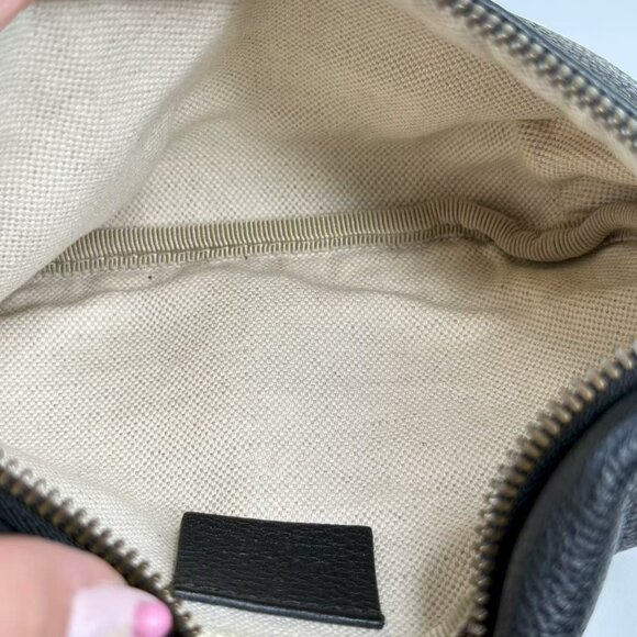 Gucci GG Logo Printed Bum Bag with Iconic Green & Red Stripes - Picture 8 of 8